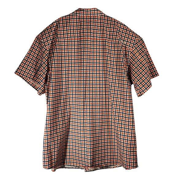 Huk fishing shirt mens 2XL XXL red check plaid performance perforated button - Picture 2 of 8